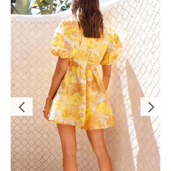 Brocade mini dress - Picture 2 of 5